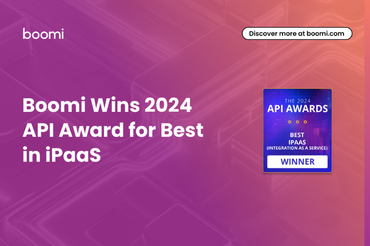 Boomi Wins 2024 API Award for Best in iPaaS